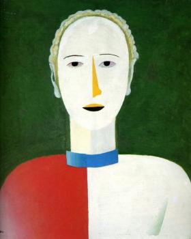Kazimir Malevich : Portrait of a Woman